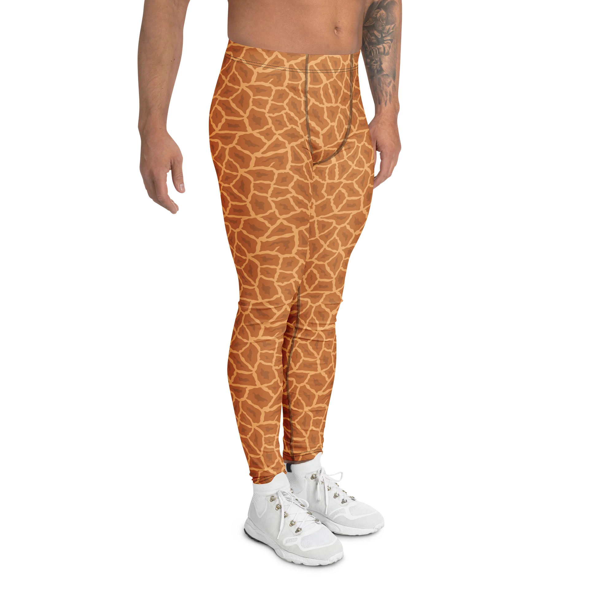 Comfortable Men's Leggings with Bold Animal Print product image (3)