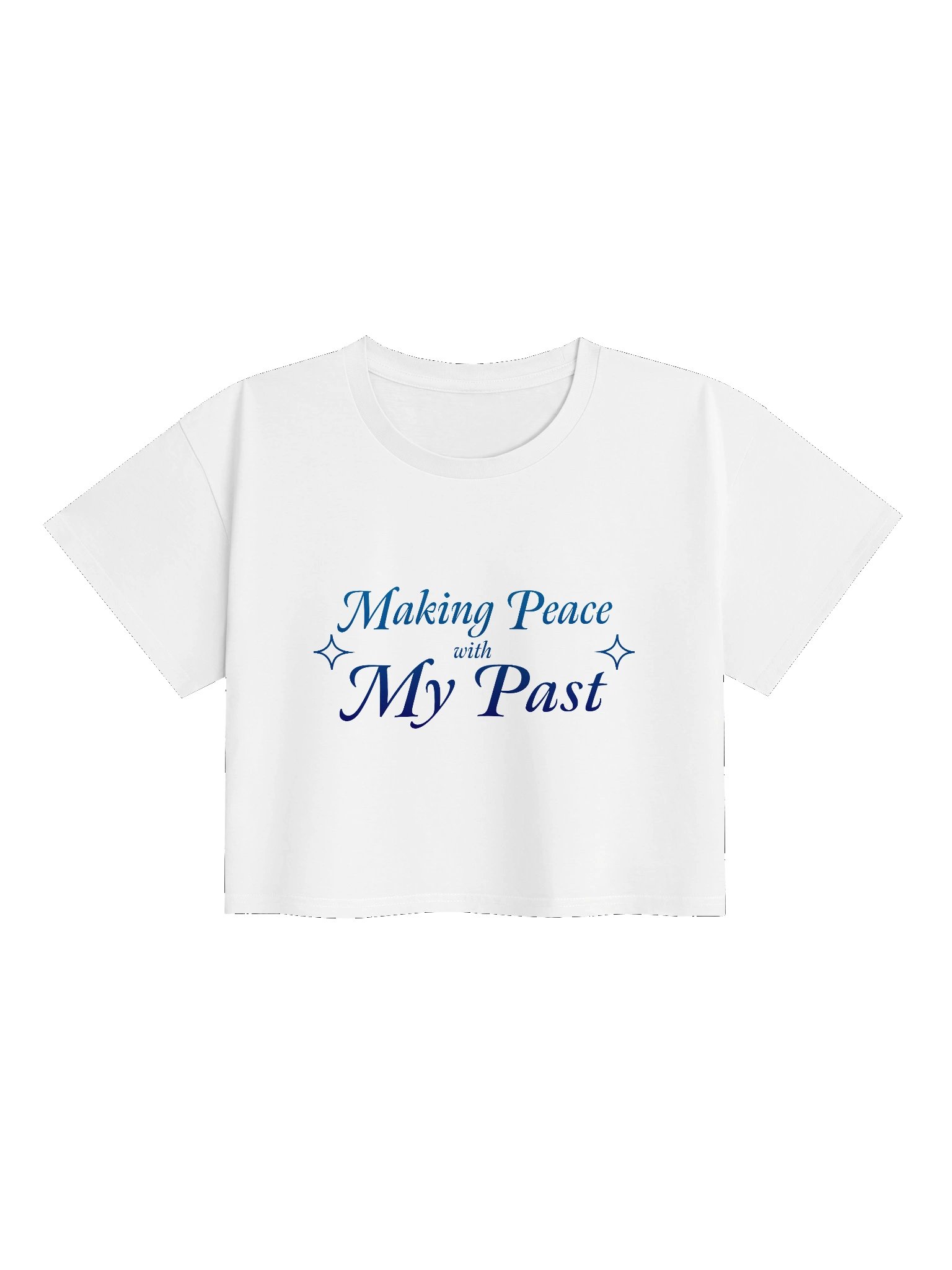 Making Peace with My Past Women's Crop Top product image (1)
