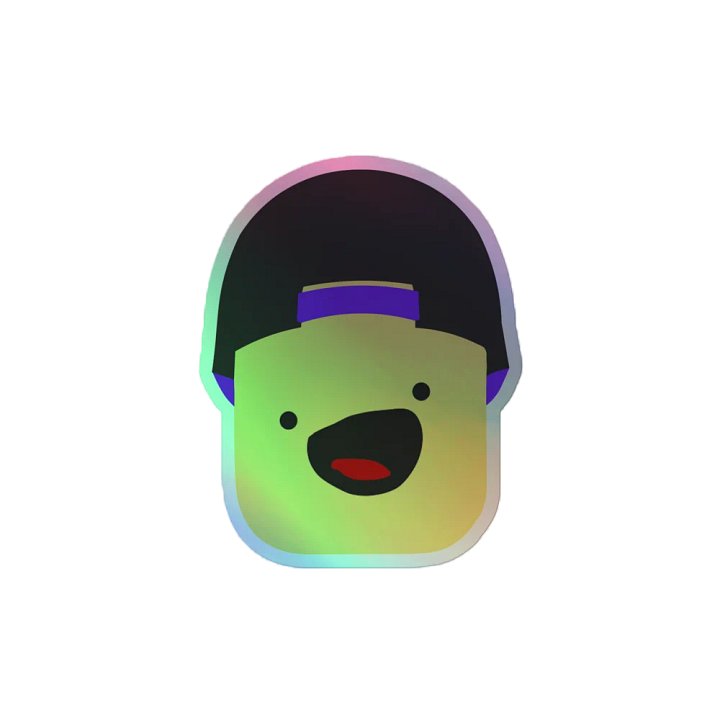 KuttyPlayz Holographic Sticker product image (2)