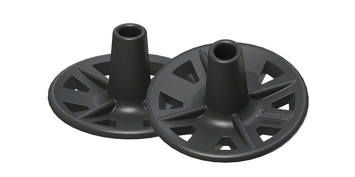 SandPad LandPad Crutch Tip Pair product image (1)