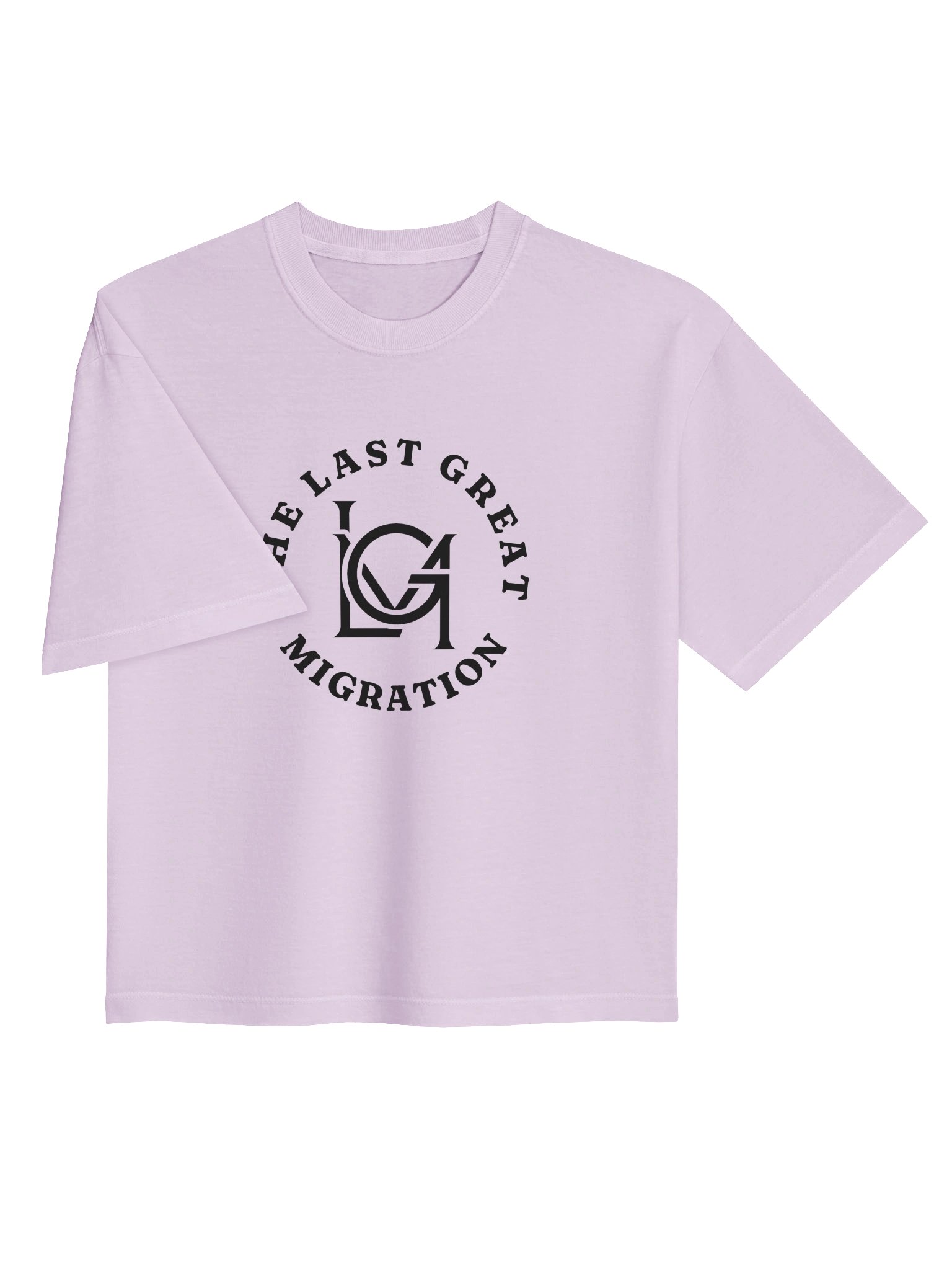 The Emblem Boxy Tee (Women's, Black Logo) product image (3)