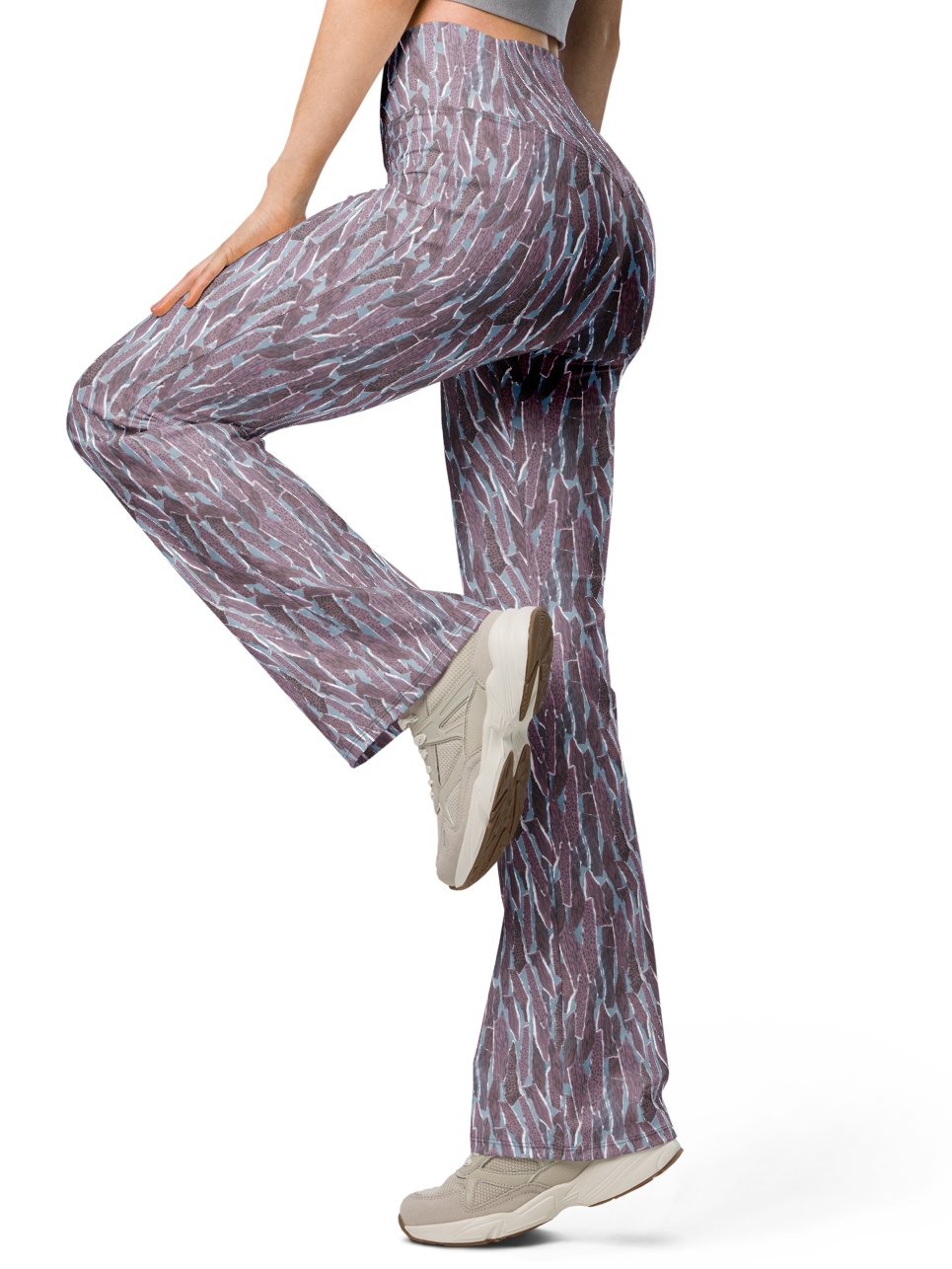 "Wild Purple" Flare Leggings product image (2)