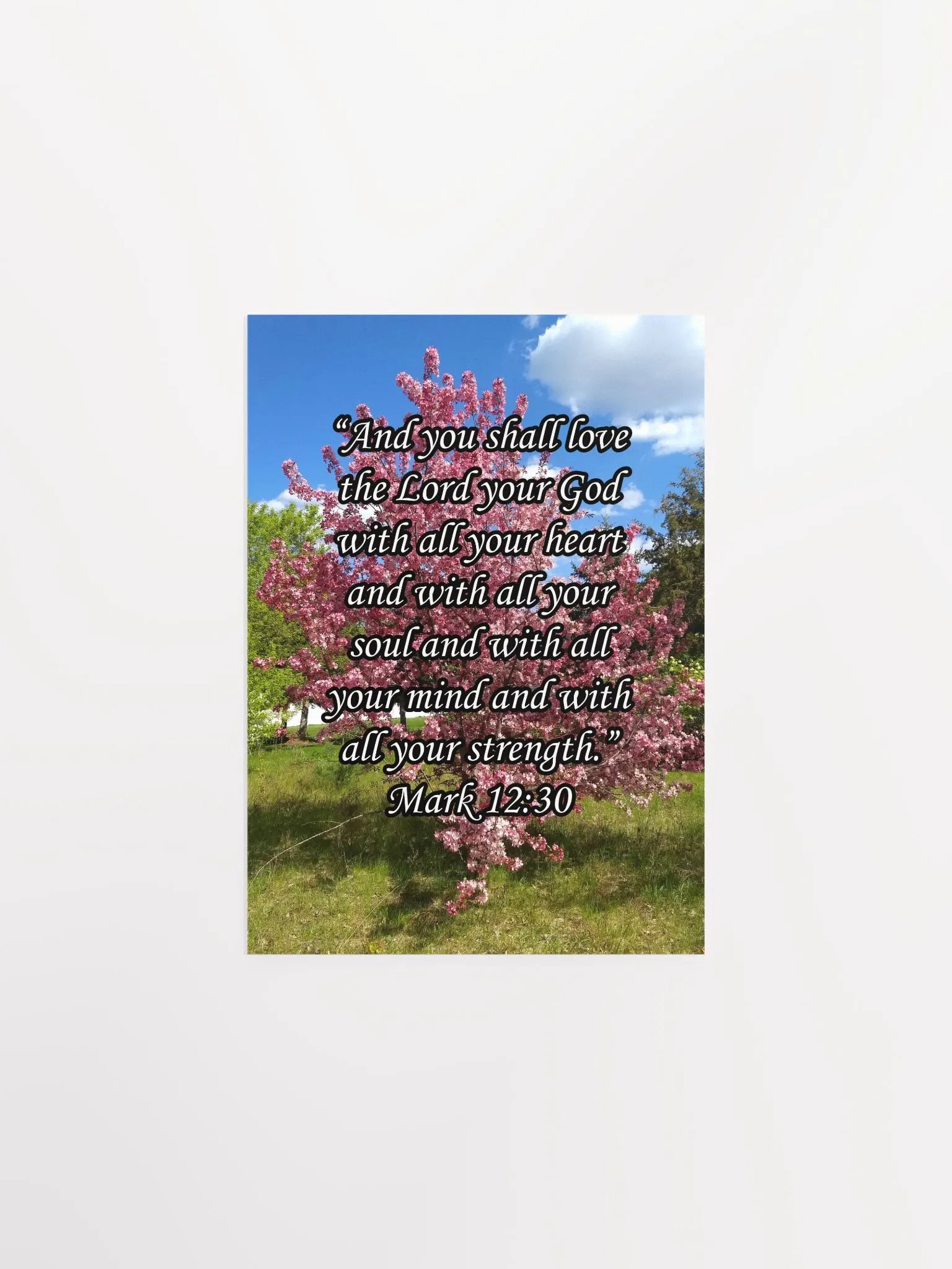 Love the Lord Your God - Print product image (2)