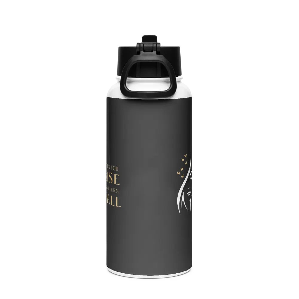 Stainless Steel Water Bottle with a Straw Lid SWFB0149 product image (4)