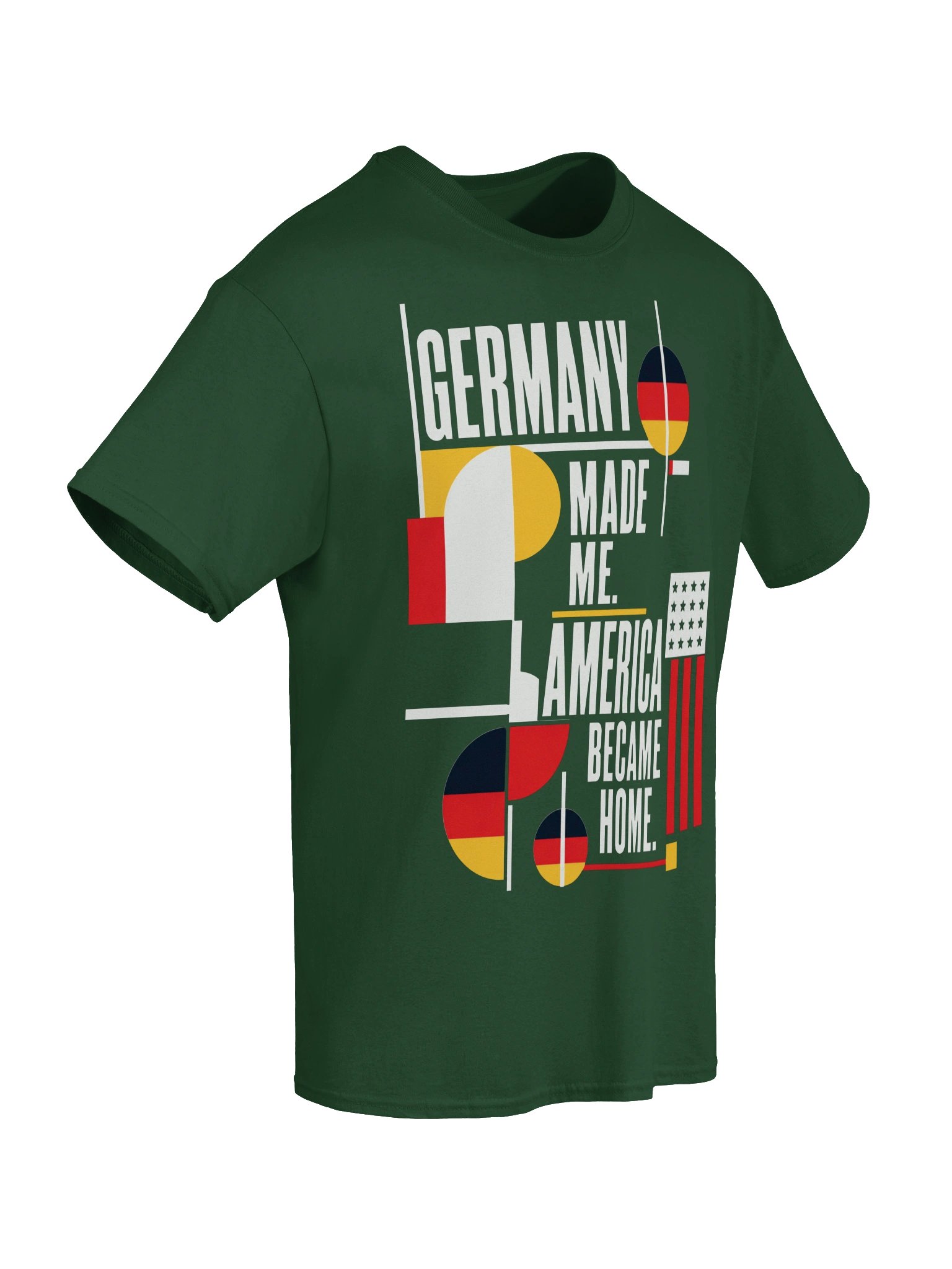 Germany Made Me America Became Home Tee product image (7)