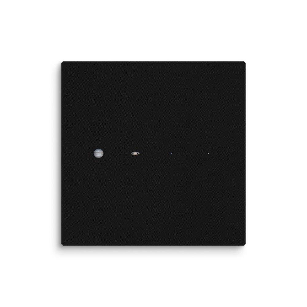 Outer Planets Canvas Print product image (1)