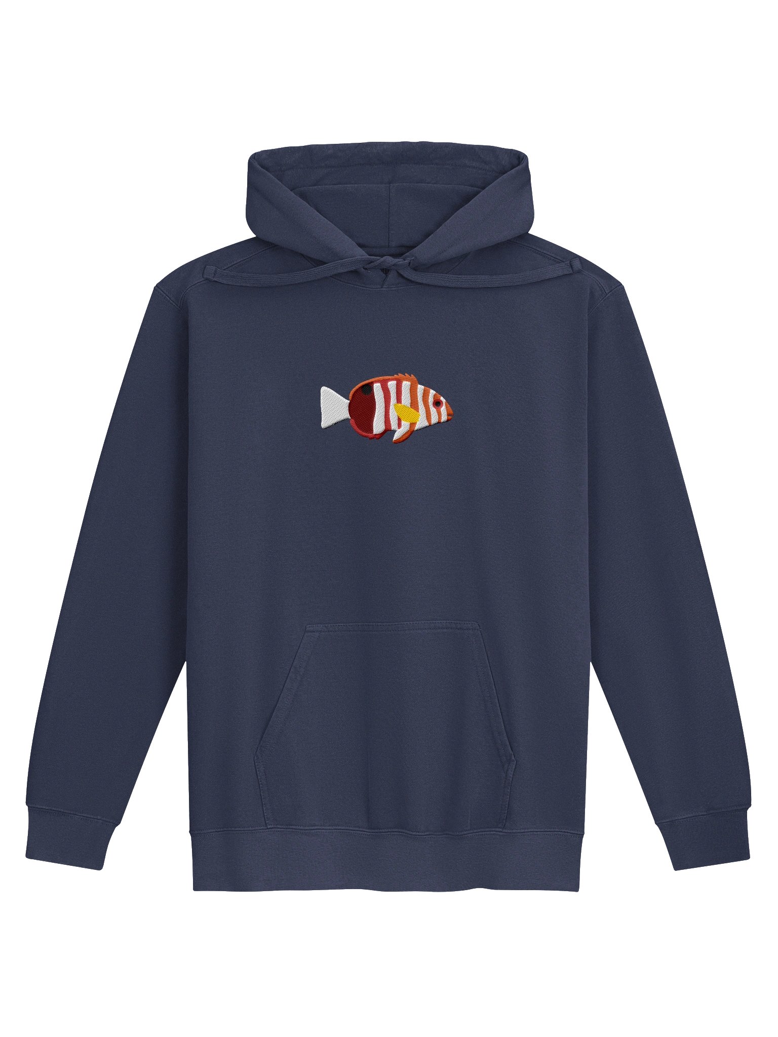 Harlequin Tuskfish Premium Hooded Sweatshirt (Embroidered) for Reef and Marine Aquarium Lovers product image (2)