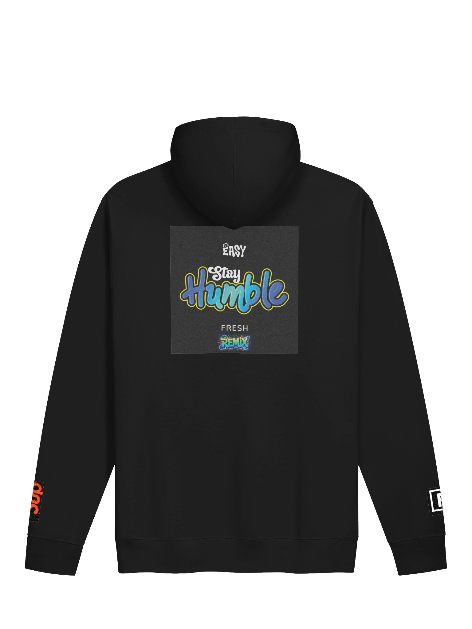 Slick Slim fit black FRESH drop hoodie! product image (2)