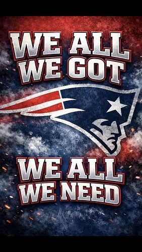 WE ALL WE GOT WE ALL WE NEED!!

 LET'S GET THIS W! Go @patriots !

Scre prediction 

New England Patriots - 38

Seattle Seaha...