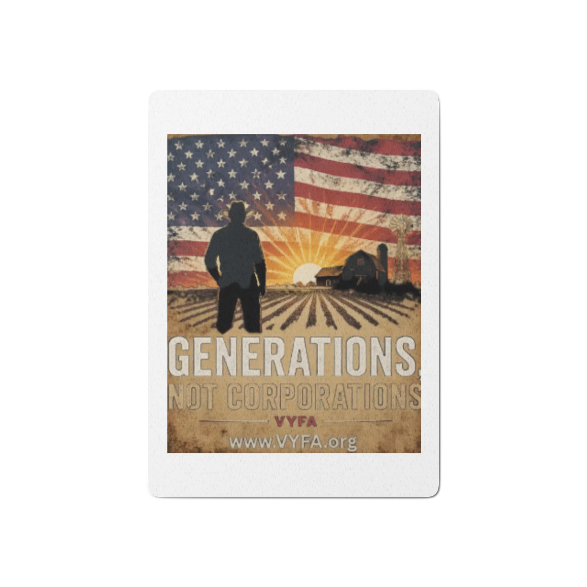 Generations Not Corporations Poker Cards product image (1)
