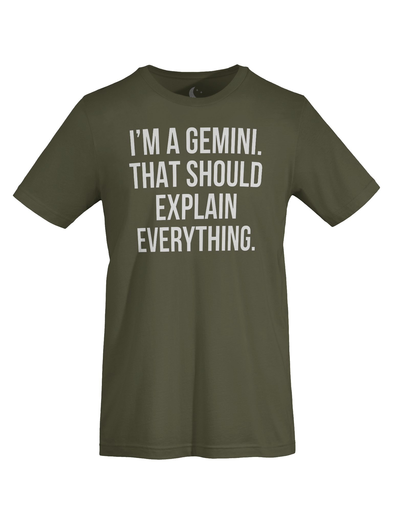 I’M A GEMINI. THAT SHOULD EXPLAIN EVERYTHING. UNISEX T-SHIRT product image (65)
