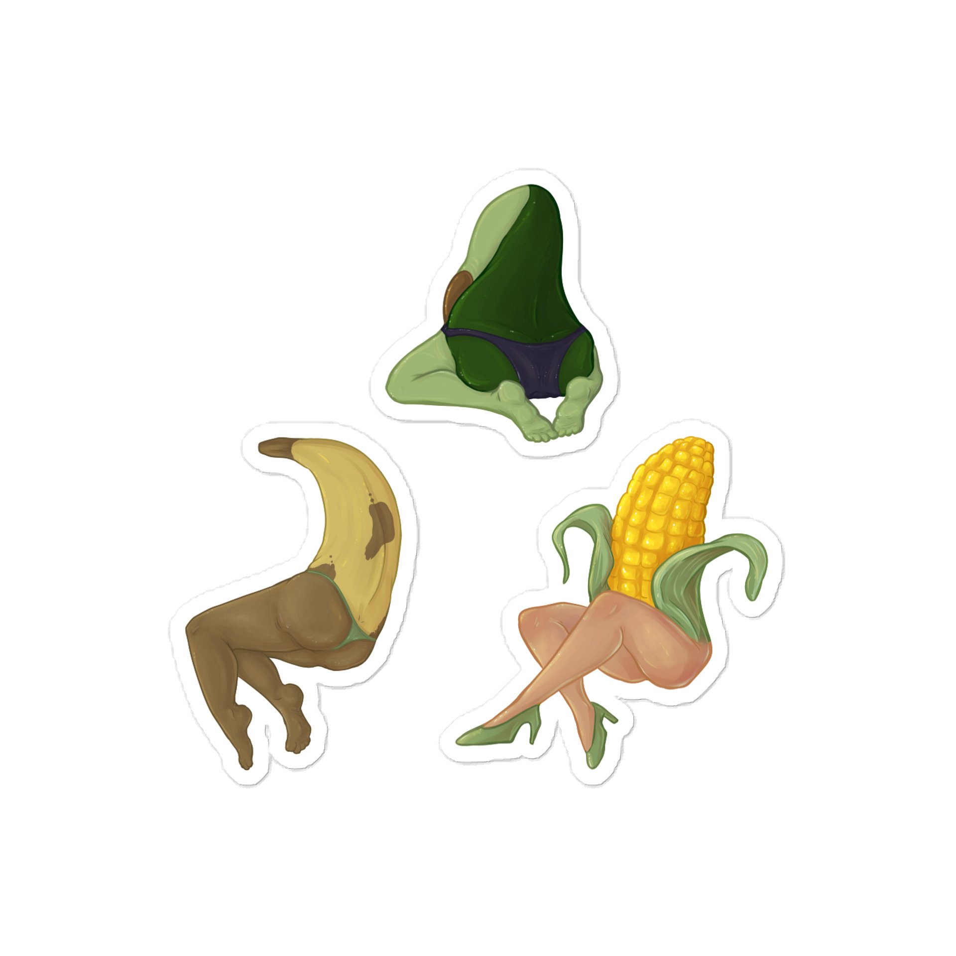 Leggy Food - Sticker set product image (1)