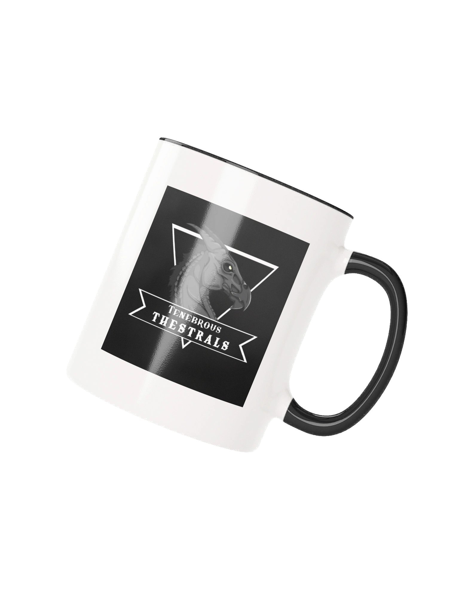 Tenebrous Thestrals Team Ceramic Mug with Color Inside product image (3)