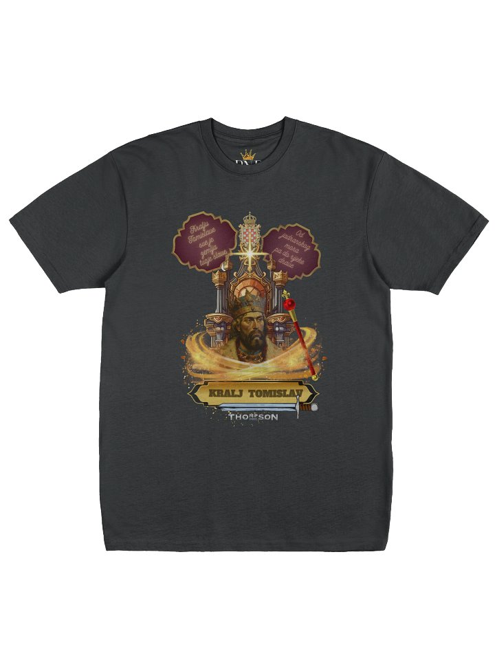 Crowned Patriot Men's Tee Thompson Kralj Tomislav product image (1)