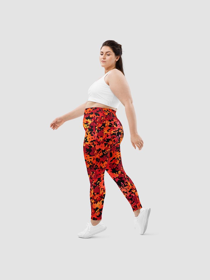 [WhamBlam] All-Over Print Plus Size Leggings product image (2)