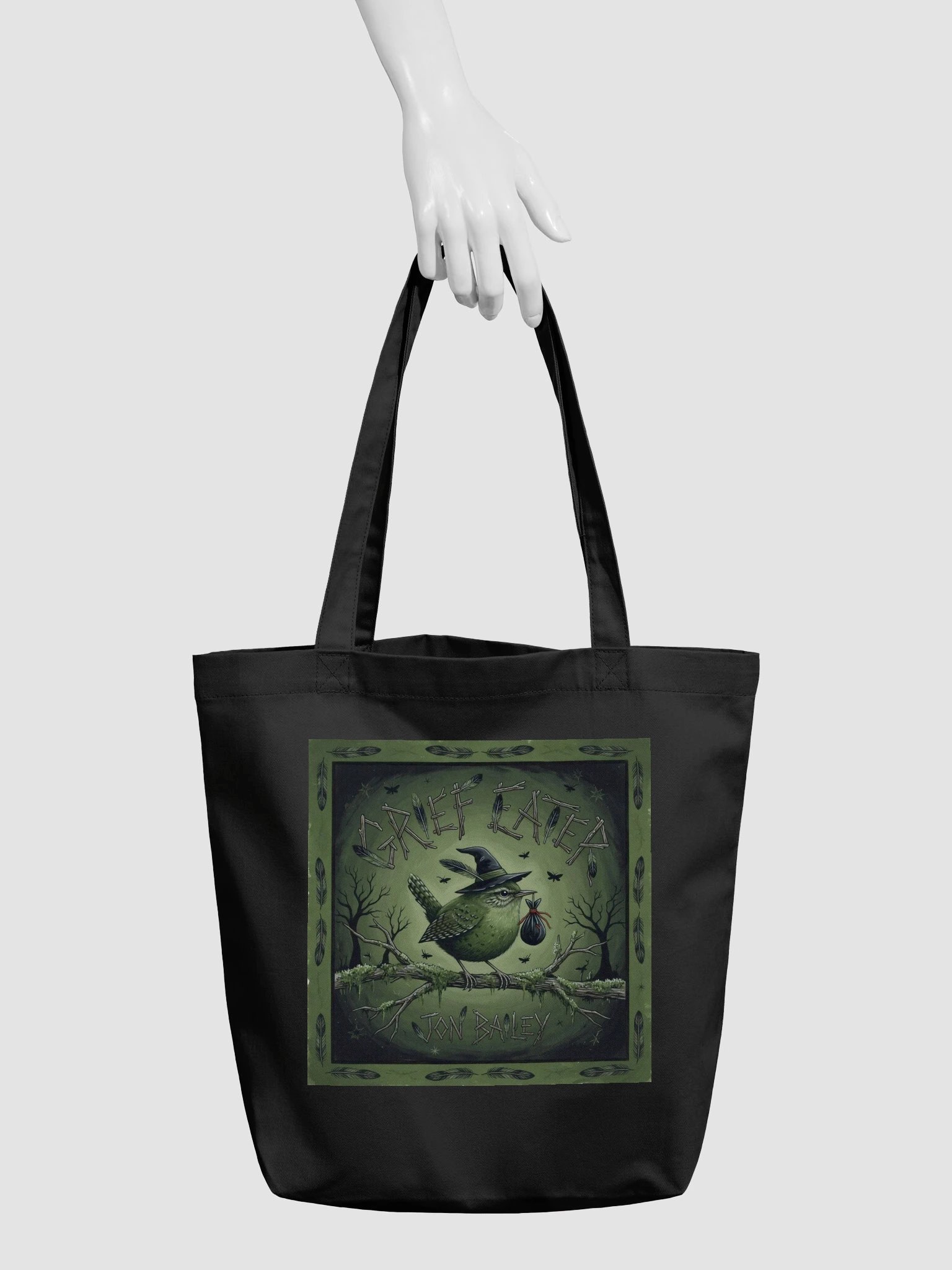 Haunted Bird Tote — Witch Wren product image (3)