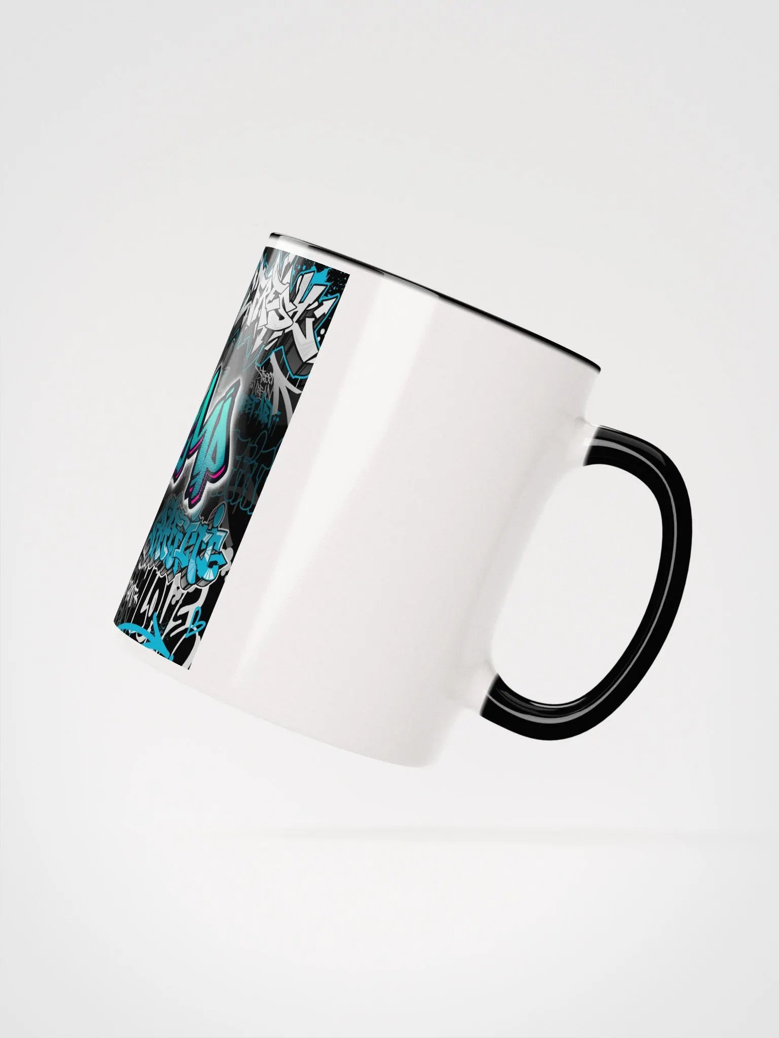 Never Give Up Graffiti Mug product image (14)