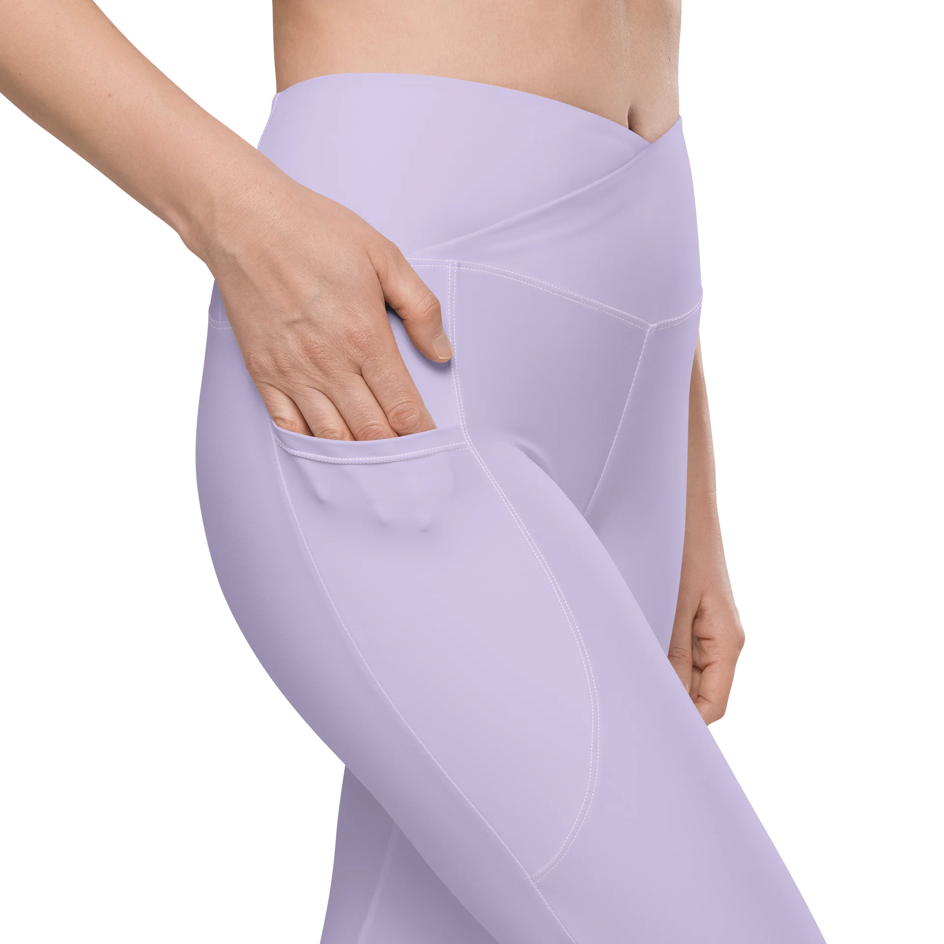 Light purple Leggings with Pockets product image (9)
