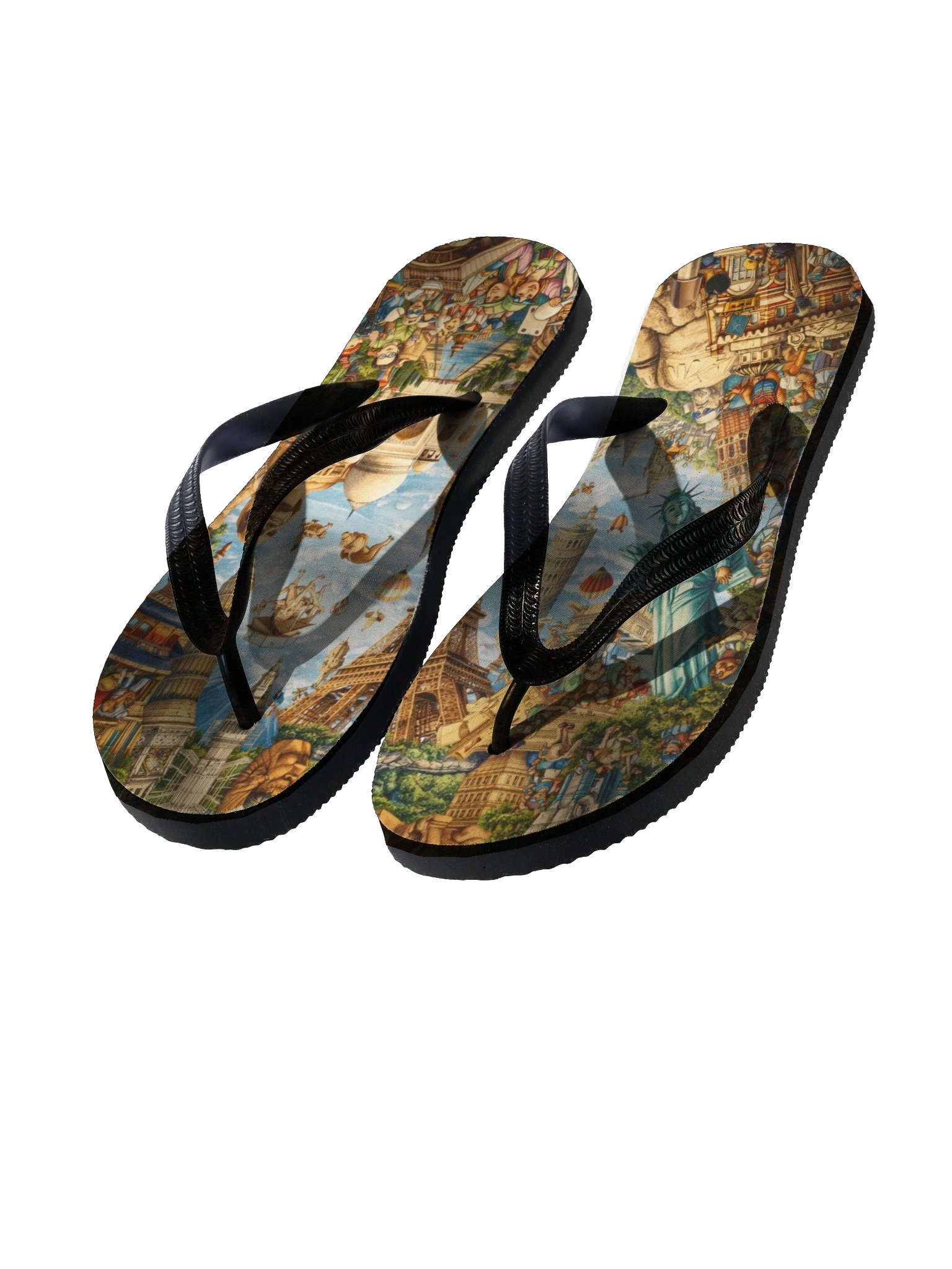 Civilizations Journey Flip-Flops product image (1)