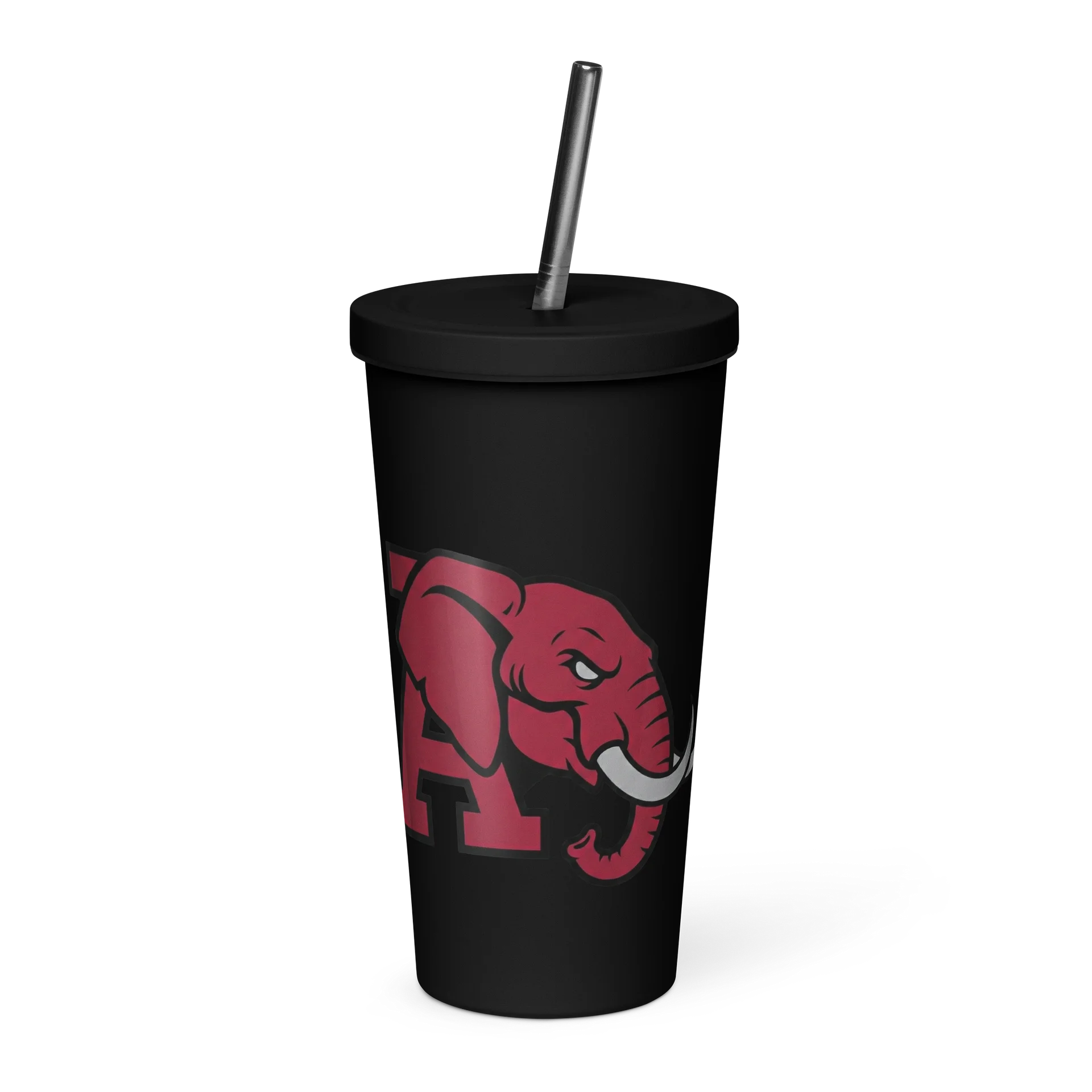 Elephant Insulated Tumbler with Straw product image (1)