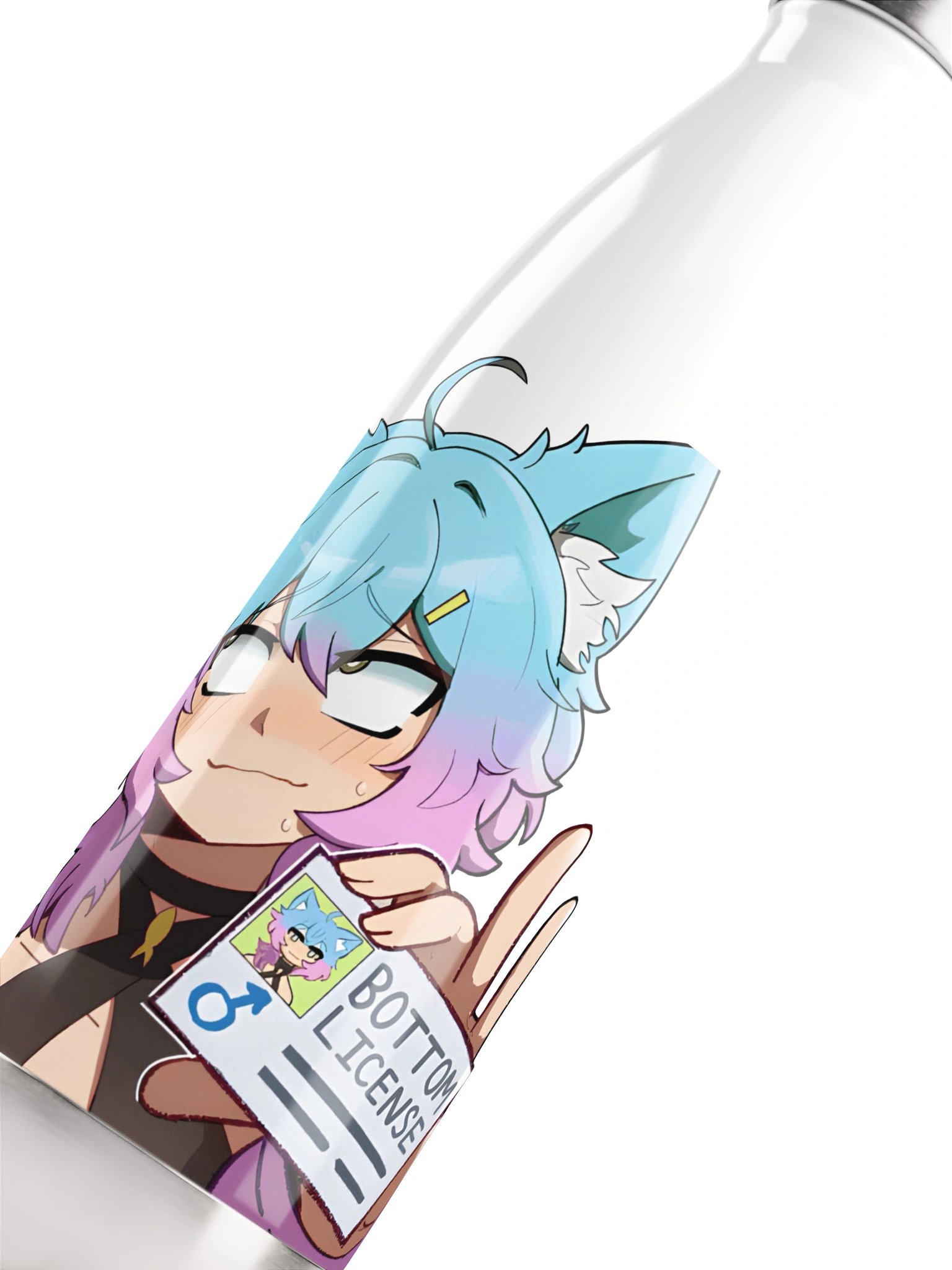Bottom License Metal Water Bottle product image (5)