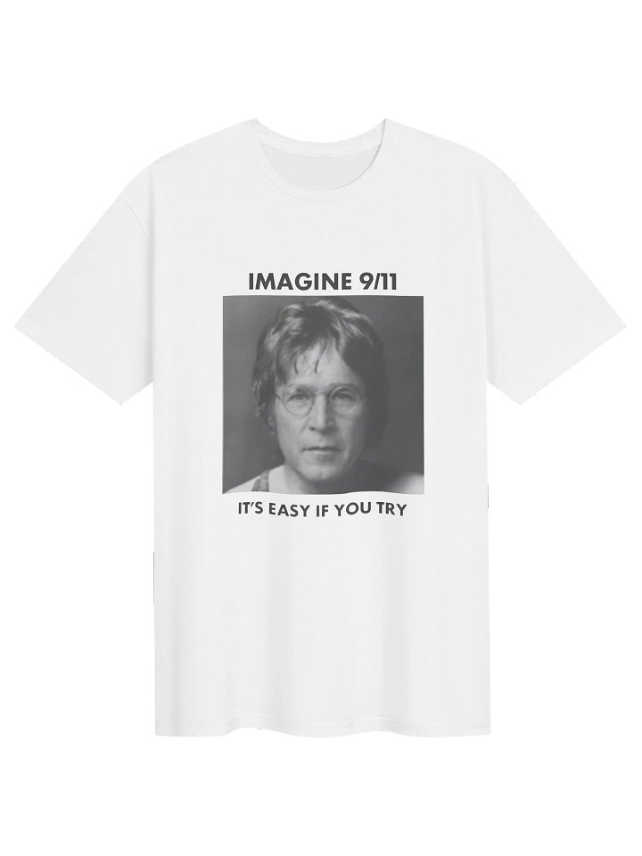 Imagine 9/11 It’s Easy If You Try Vintage Graphic Shirt product image (7)