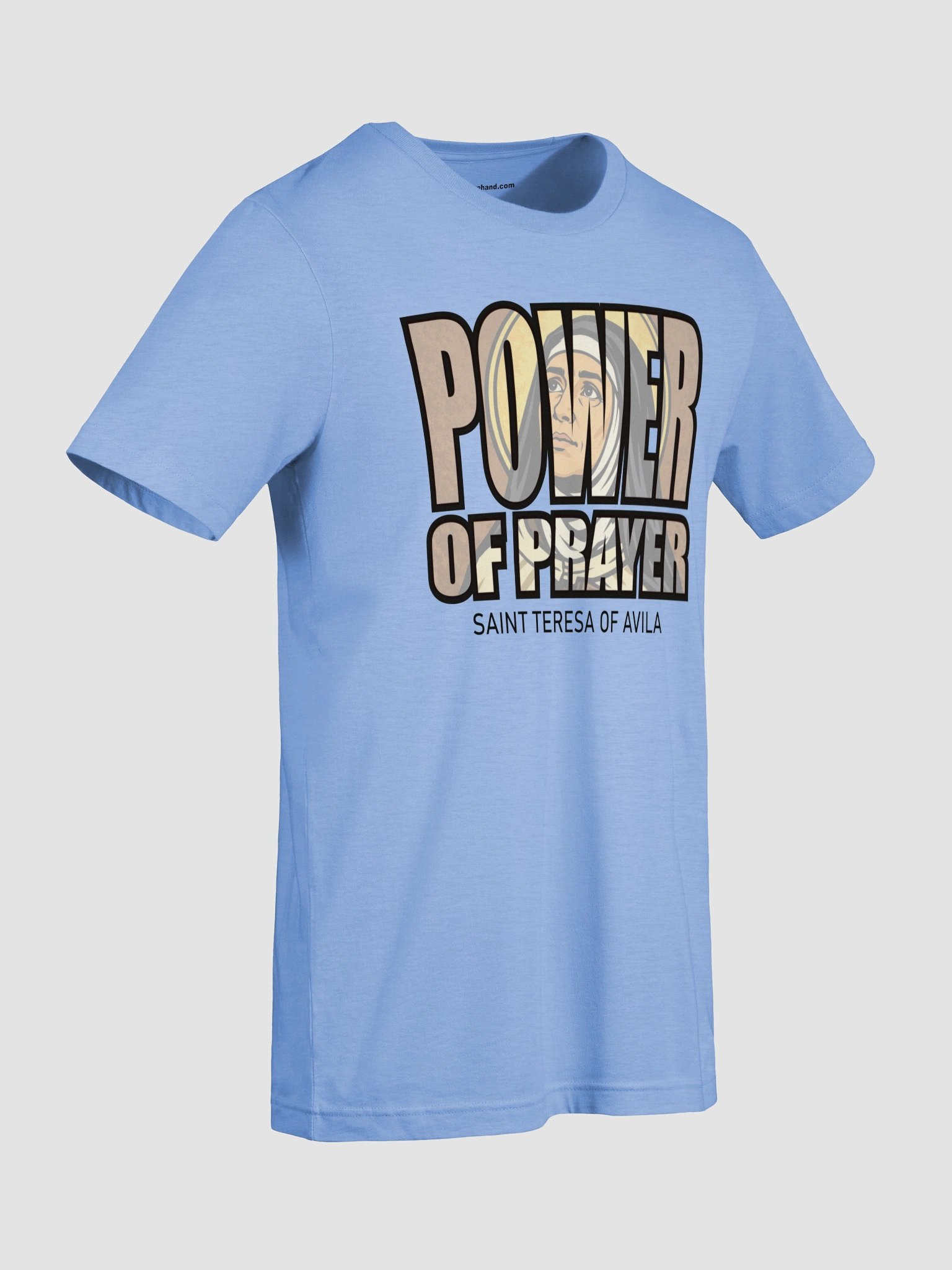 Power of Prayer - Saint Teresa of Avila T-Shirt (Front & Back) product image (7)