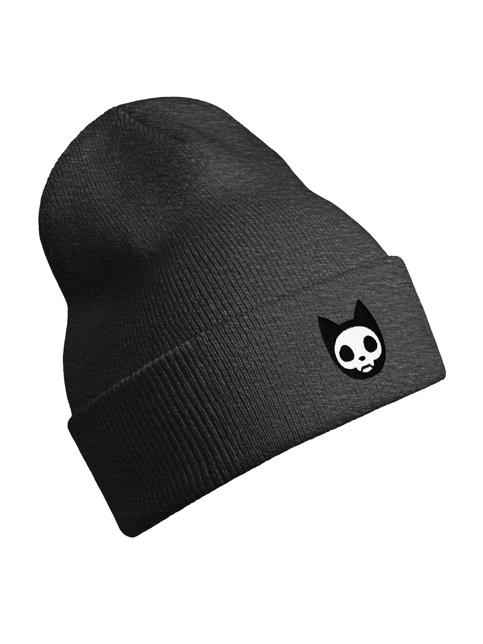🆕 Spooky Cat Embroidered Toque product image (1)
