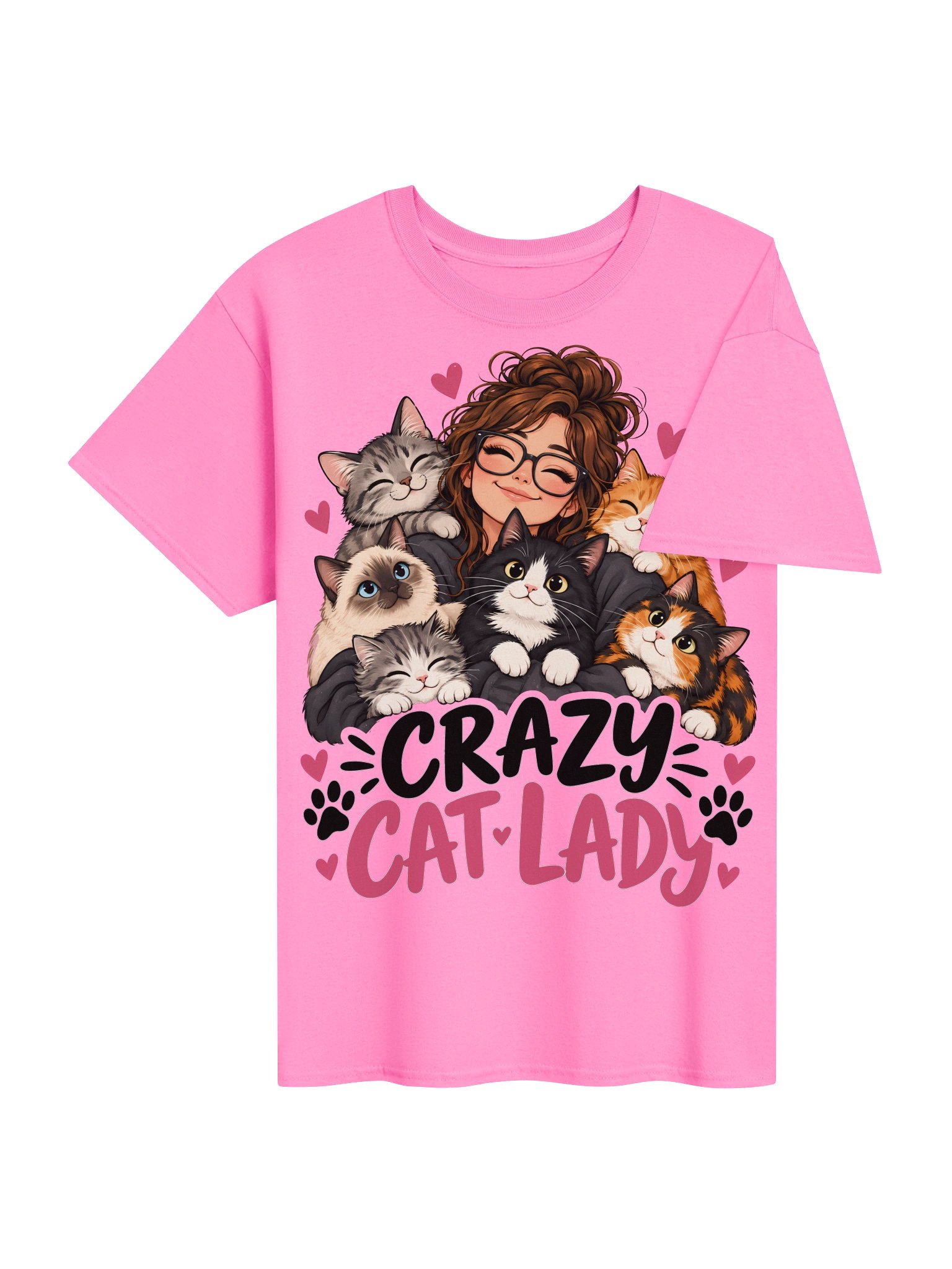 Crazy Cat Lady T-Shirt product image (84)