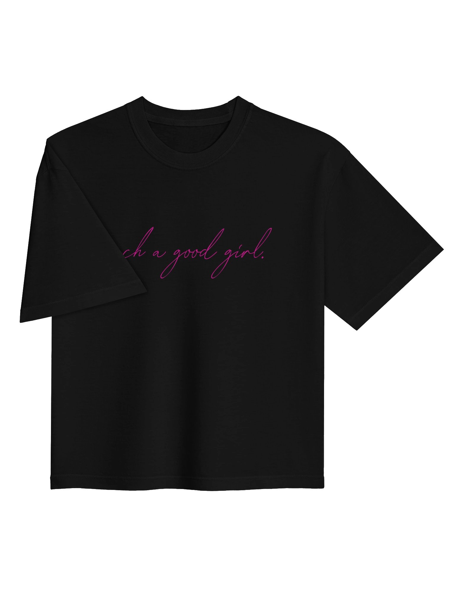Such A Good Girl Boxy Cropped T-Shirt product image (5)