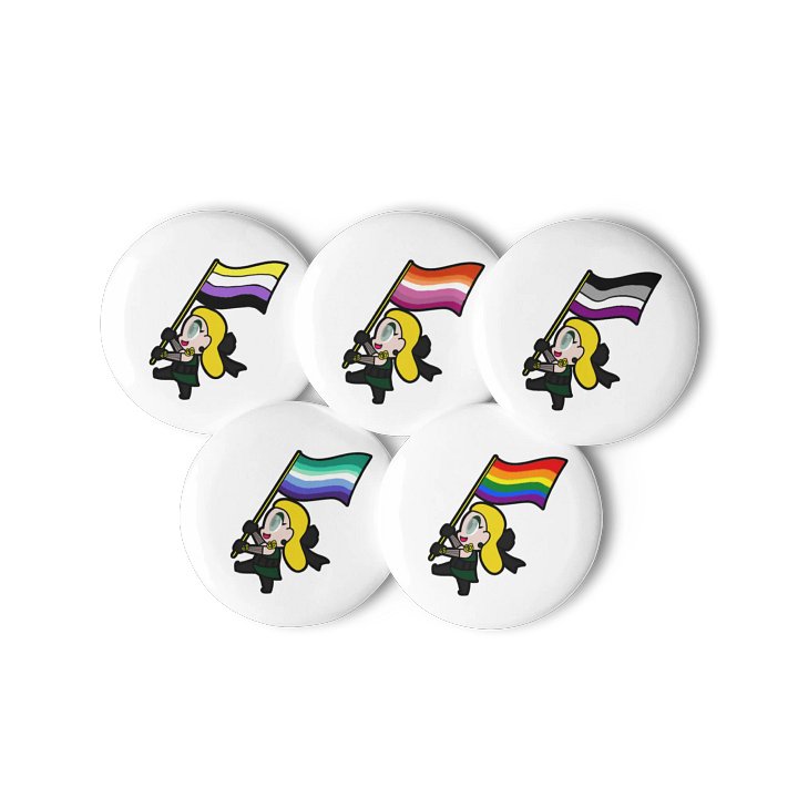 Miss Will-o-Witch Pride Pins Pack 2 product image (3)