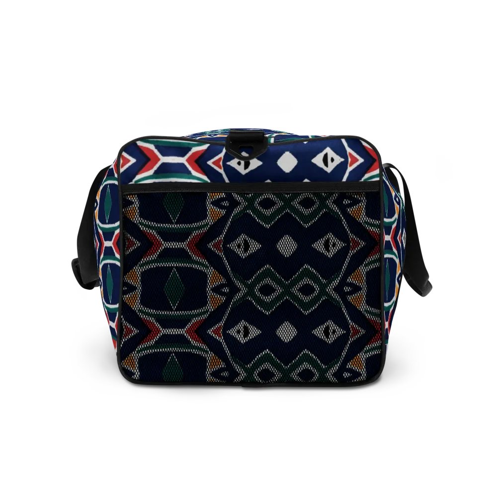 Geometric Symmetry All-Over Duffle Bag product image (9)