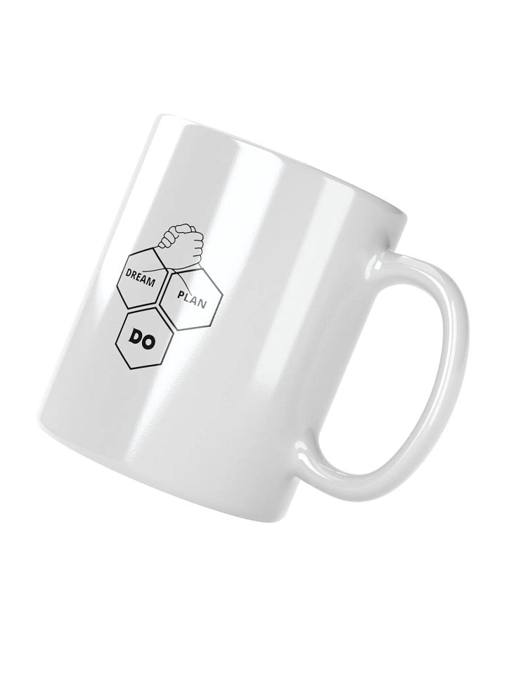 Dream Plan Do mug design on two sided product image (2)