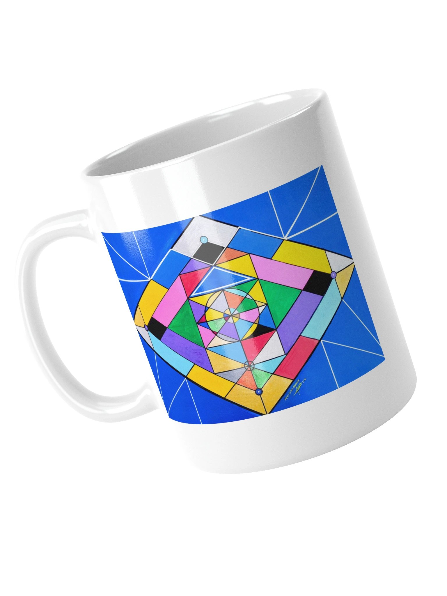 New Gothic Mandala - White Glossy Mug product image (5)