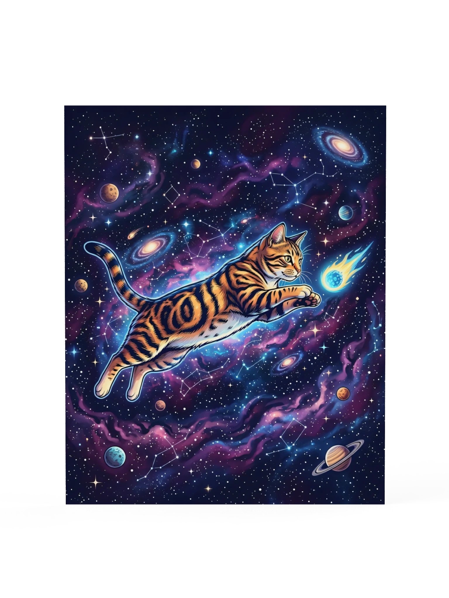 Comet Chaser Tabby Poster product image (15)