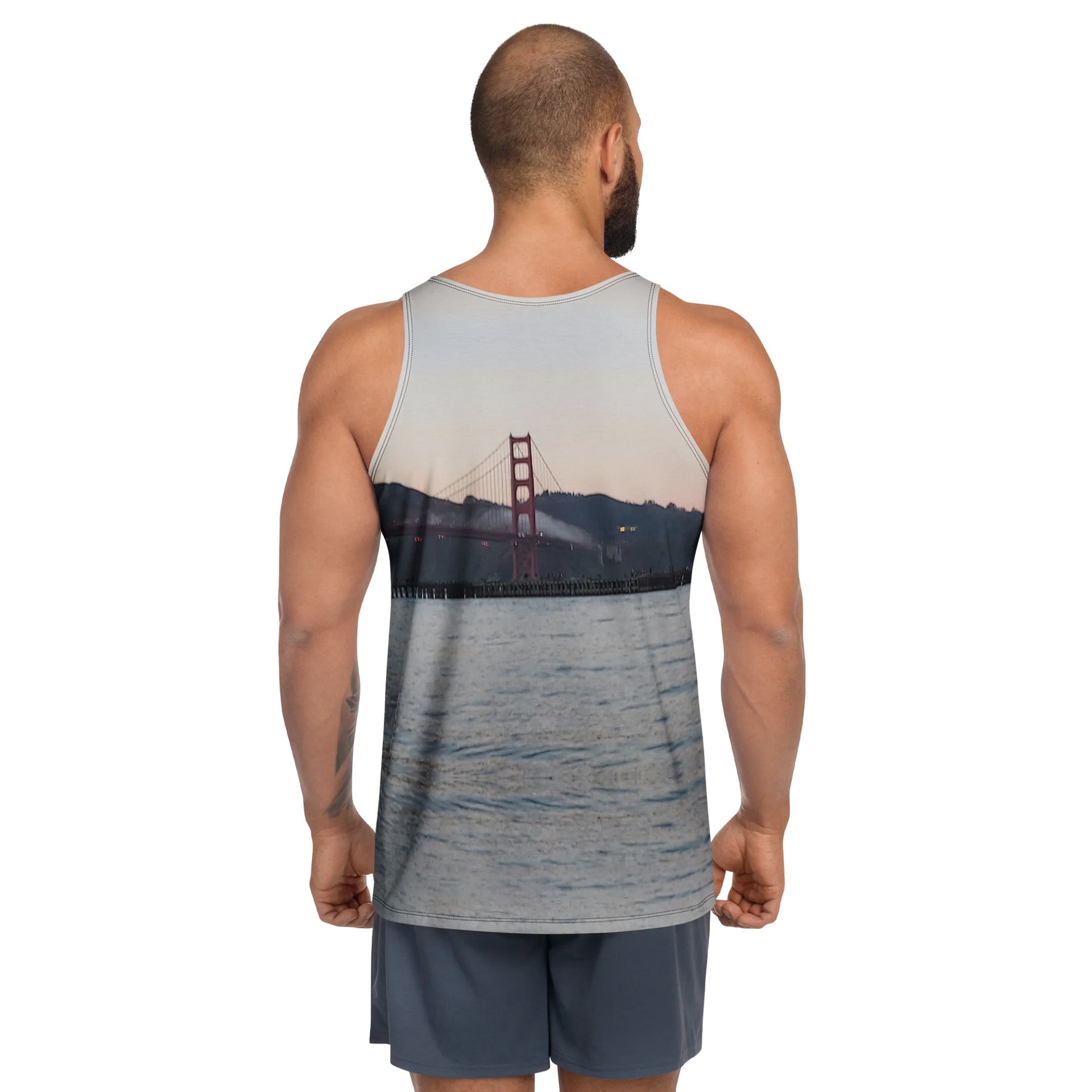 San Francisco Golden Gate Bridge Tank Top product image (4)