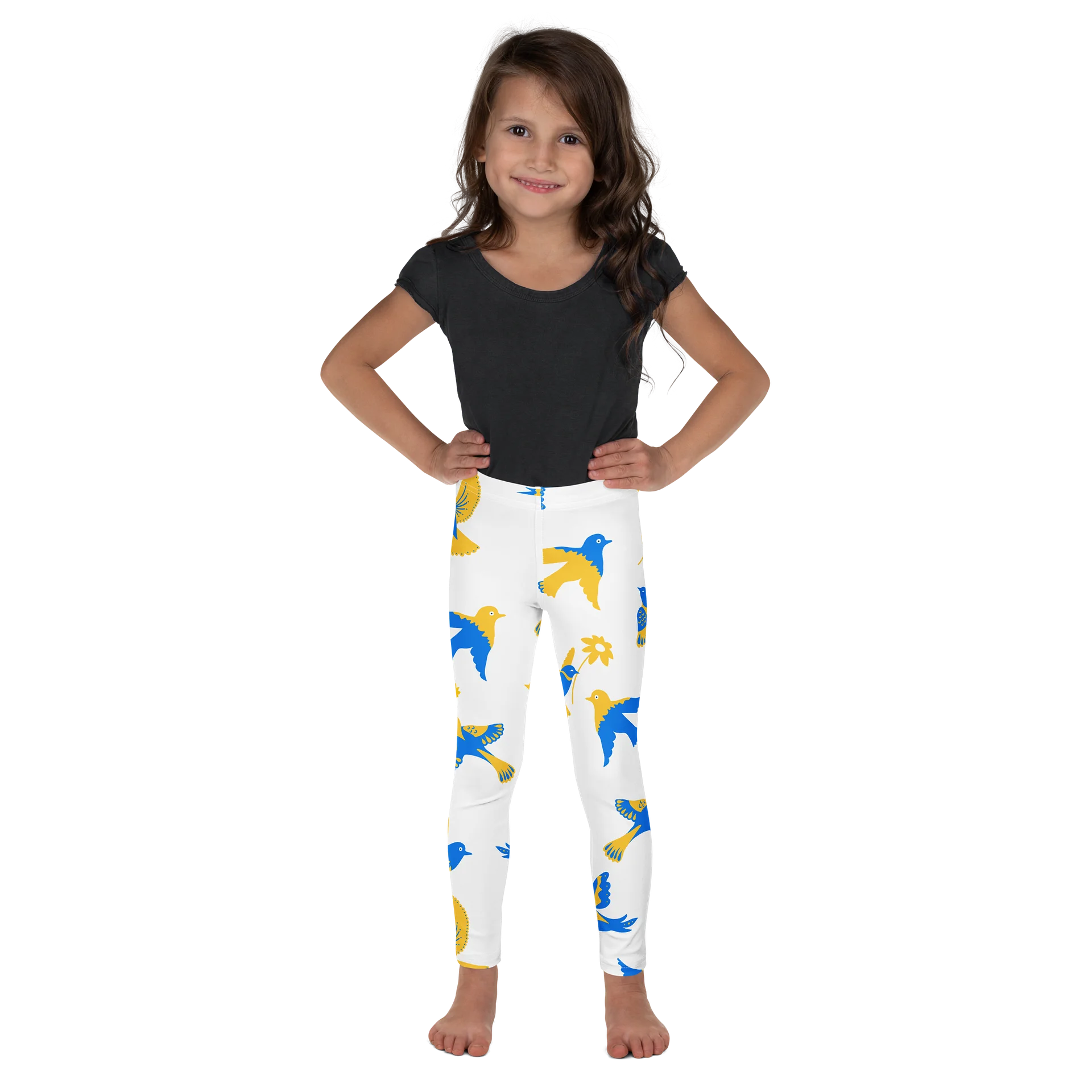 Bluebird Garden Kids Leggings product image (1)