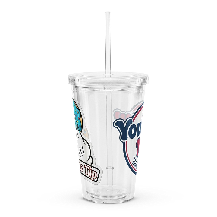 Just The Tip - Custom Double Wall Clear Plastic Tumbler product image (2)