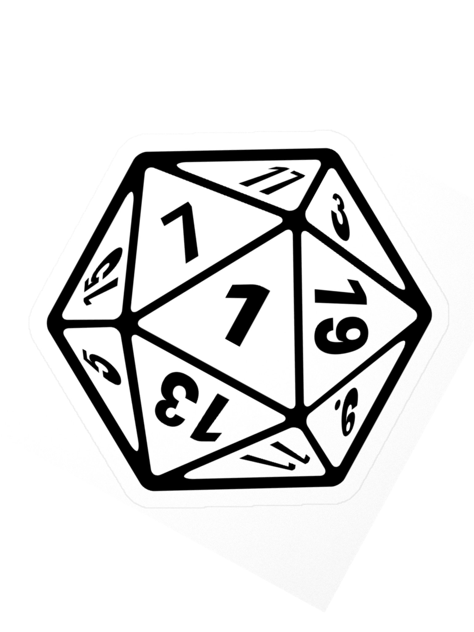 D20 Sticker - Crit Fail product image (4)