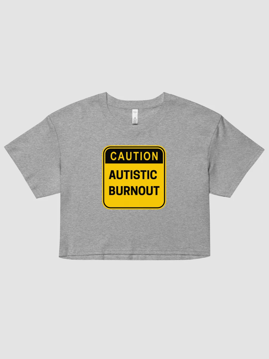 CAUTION: ASD BURNOUT Women's Crop Top product image (1)