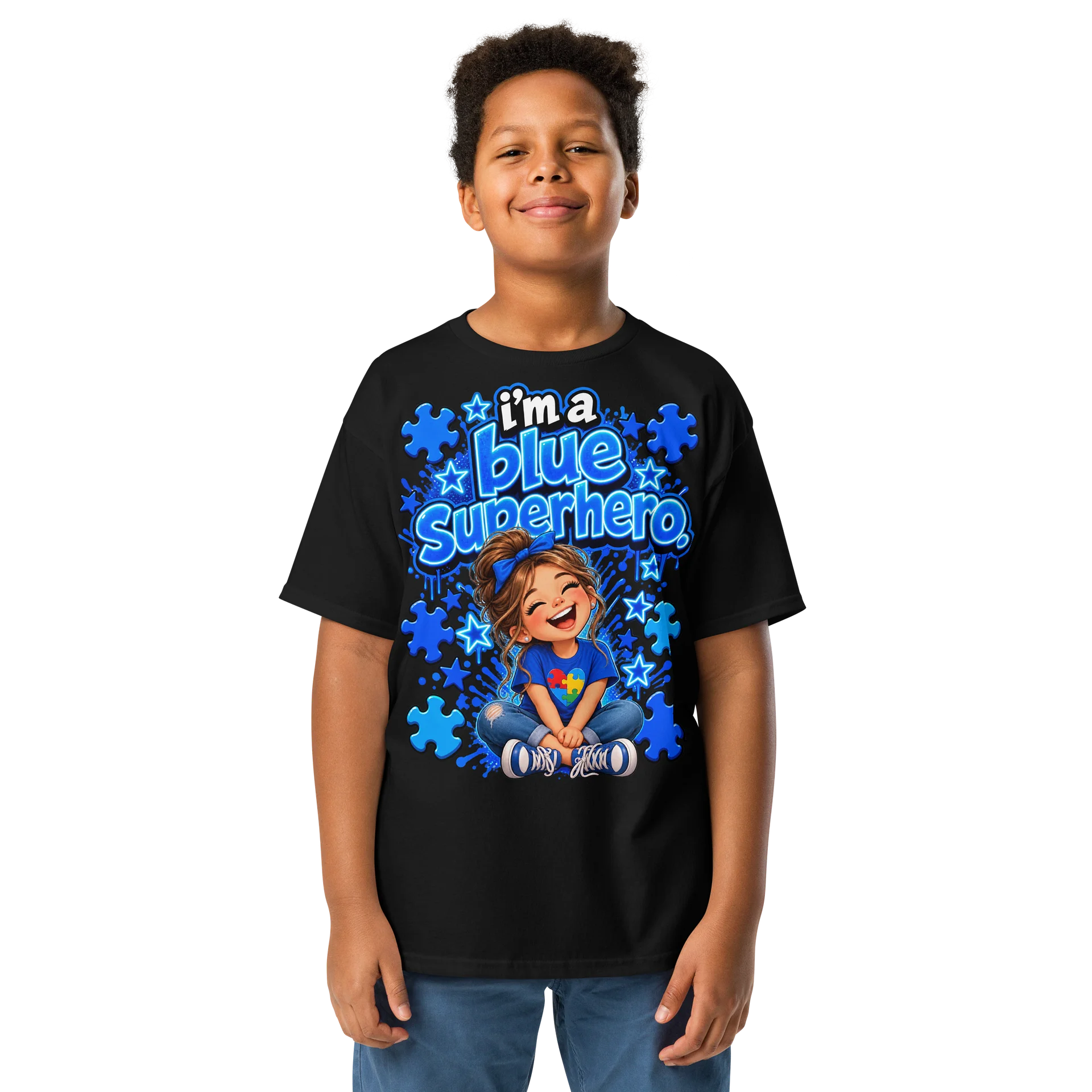 Blue super hero girl product image (1)