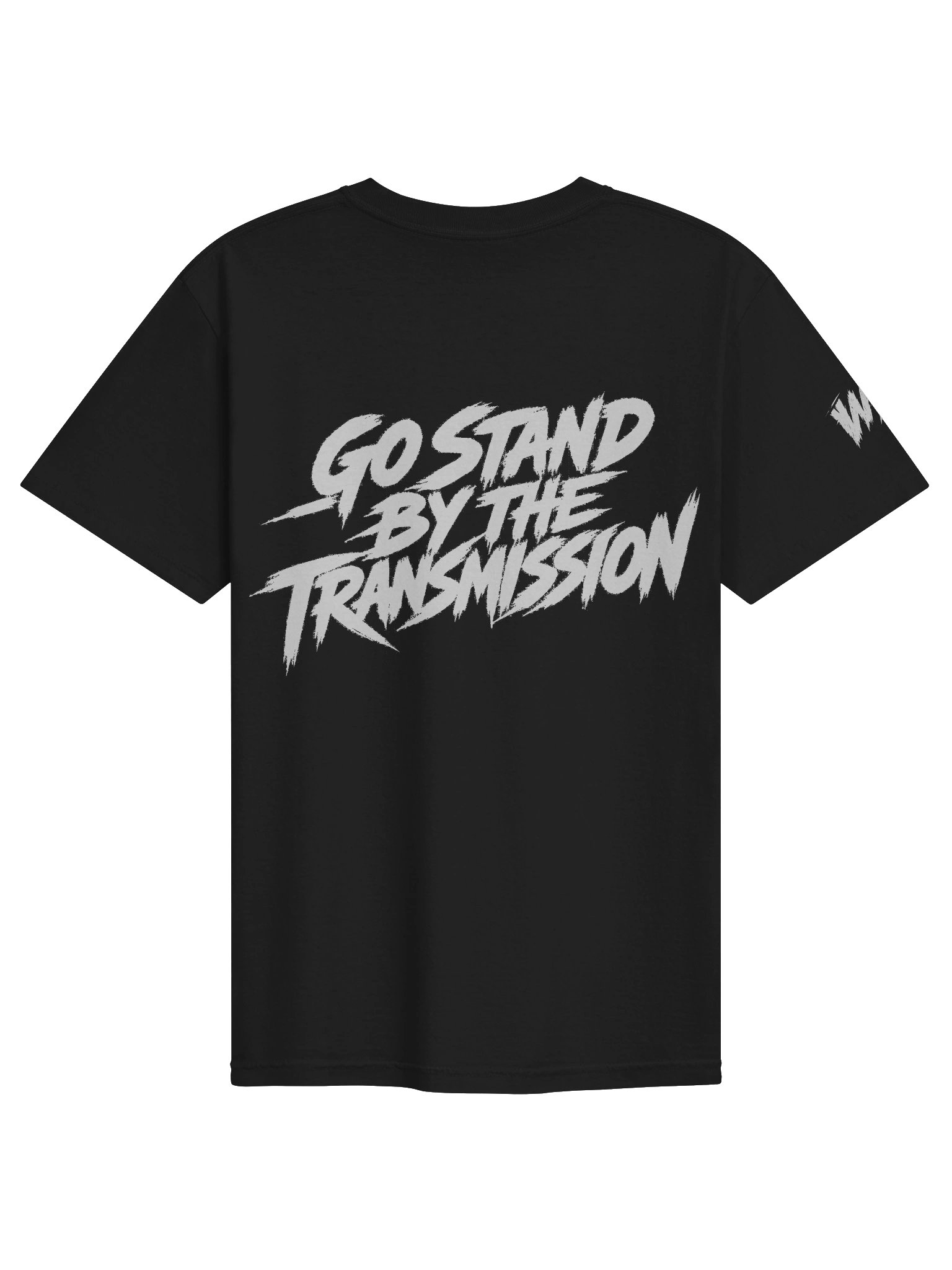 WRENCHED REALITY Black Logo Tee product image (6)