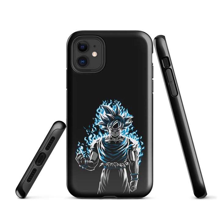 Dragon Ball Z Goku Ultra Instinct Tough Case for iPhone – Ultimate Protection for DBZ Fans! product image (1)