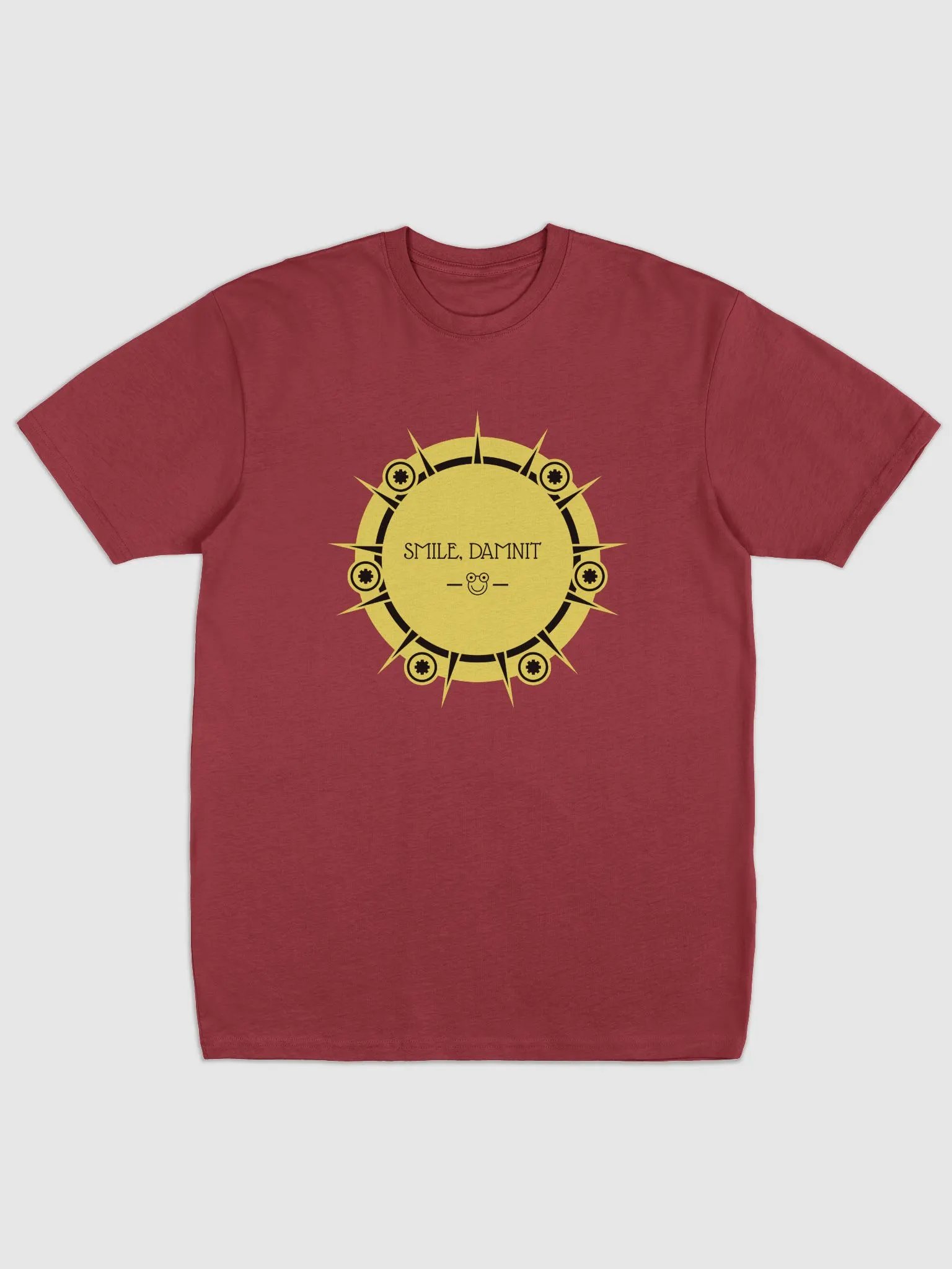 smile, damnit. supersoft tee Tee product image (1)