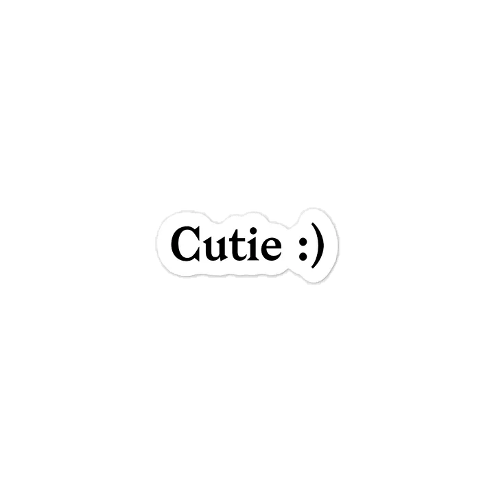 Cutie :) Valentine’s Day Sticker. product image (1)