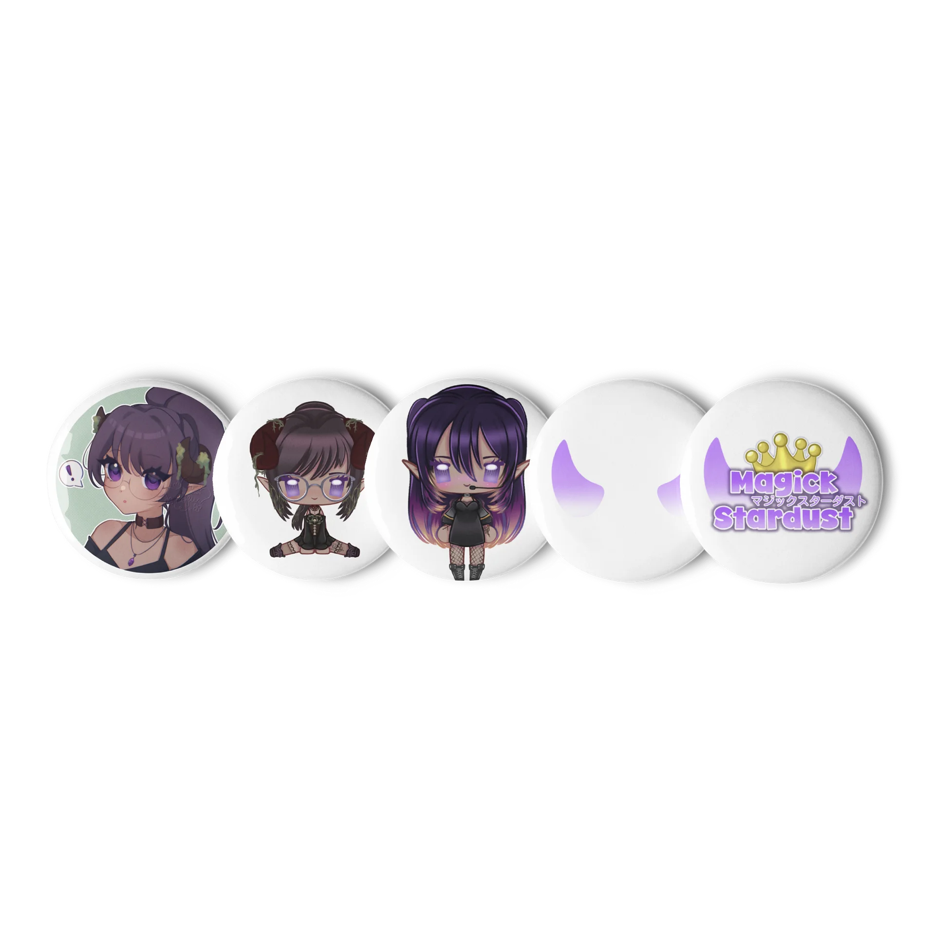 Kawaii Magick Pins product image (1)