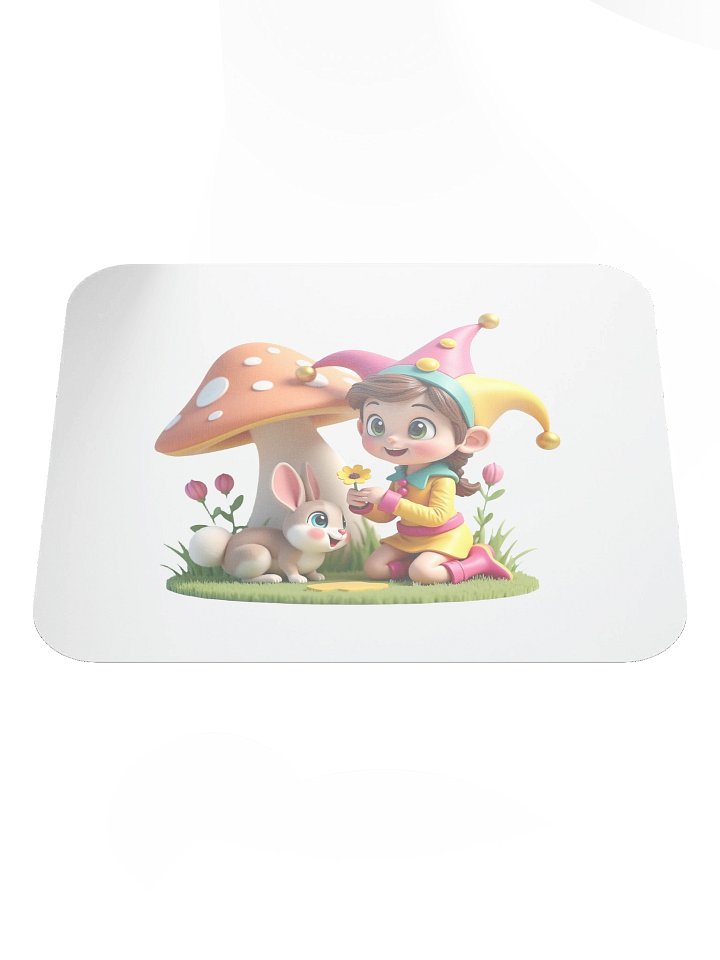 🐰 JessyJesty Bunny Classic Mouse Pad – Whimsical Joy for Your Workspace product image (1)