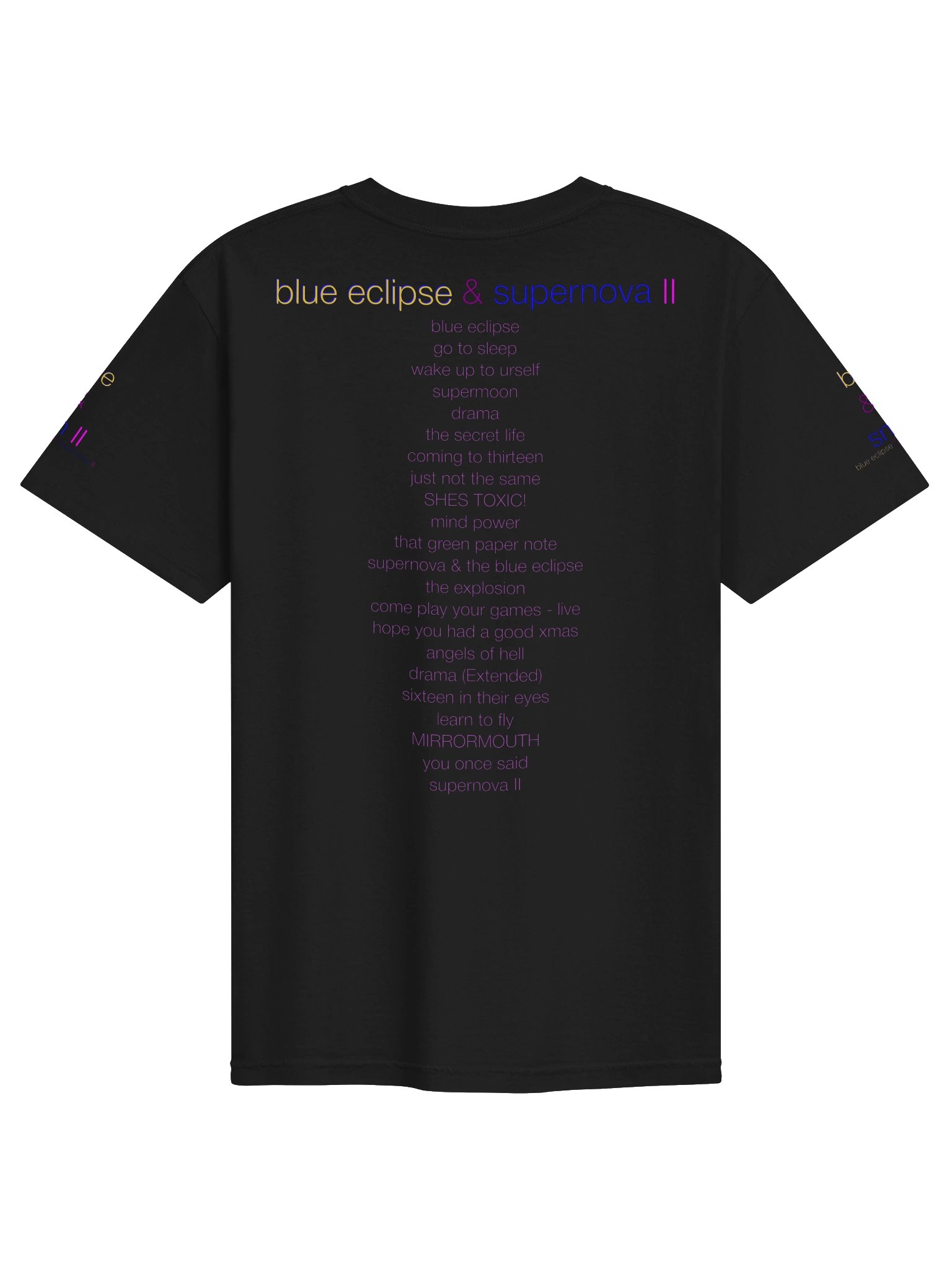 blue eclipse & supernova II - Standard T-Shirt product image (9)