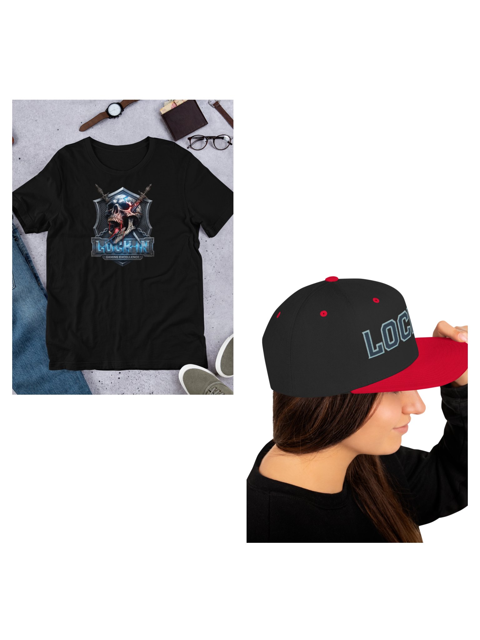 LOCK IN Bundle Hat/Shirt  product image (1)