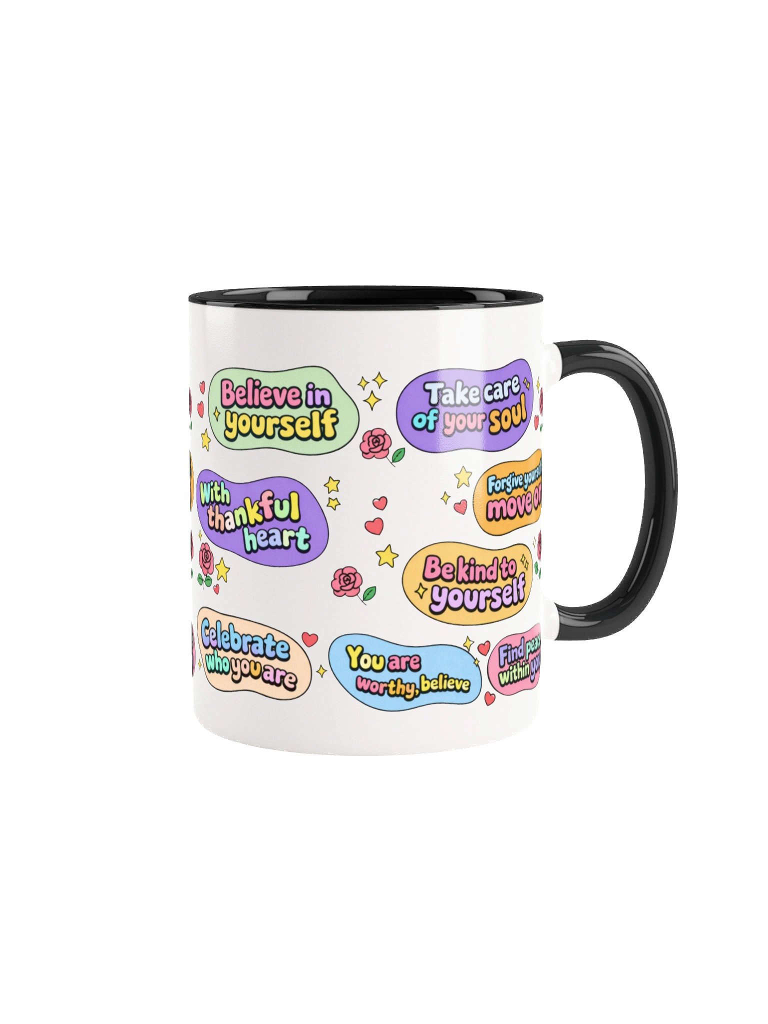 Positive Affirmations Ceramic Mug product image (2)